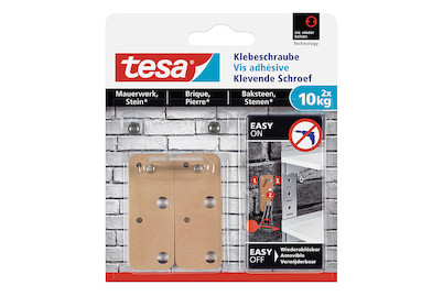 Image of Rechteckige Klebeschraube für Mauerwerk und Stein 10 kg bei JUMBO