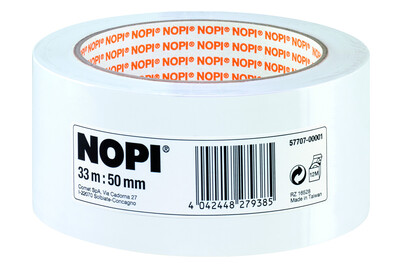 Image of Nopi Malerkrepp, Putzband, weiss, 33m x 50mm