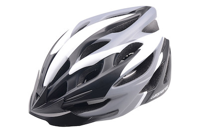 Image of Leopard Velohelm Art 55-58cm, schwarz-grau bei JUMBO