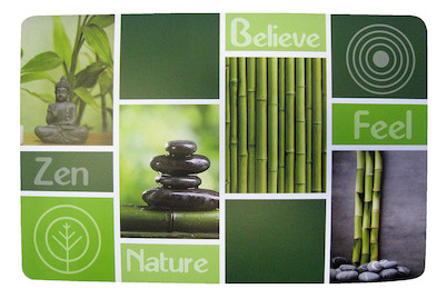 Image of Tischset Opal Zen grün 30 x 45 cm bei JUMBO
