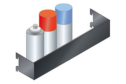 Image of Lista Werkzeugwagen Spraydosenhalter bei JUMBO