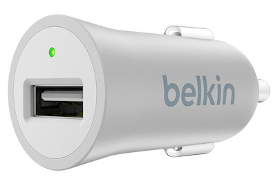Image of Belkin Mixit Premium Universal Auto-Ladegerät, 12 W / 2.4 A, silber