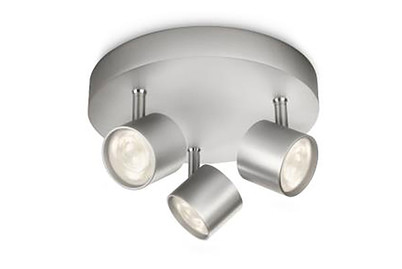 Image of Philips Spotleuchte Star 3x4.5W silber bei JUMBO
