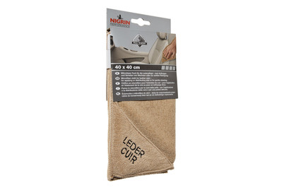 Image of Nigrin Microfasertuch Leder bei JUMBO