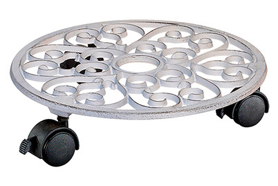 Image of Multiroller Antik Ø29x6CM Stahl weiss bei JUMBO