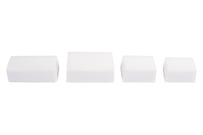 Image of Seifengiessform: Rechtecke, Tiefe 3cm, 4 teilig bei JUMBO