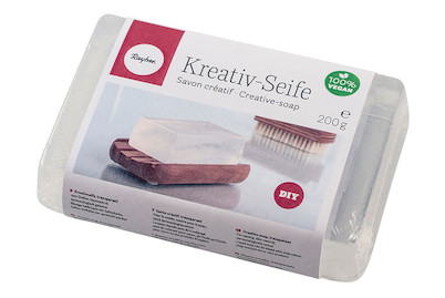 Image of Kreativ-Seife, transparent, Block 200g bei JUMBO