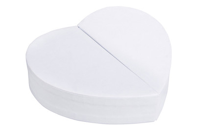 Image of Pappm. Geschenkebox Herz, FSC Rec. 100%, 12x11,5x3cm, zum aufklappen bei JUMBO