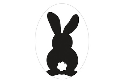 Image of Labels Hase 55x40 mm bei JUMBO