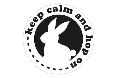 Image of Labels GB keep calm and hop on 45 mm ø bei JUMBO