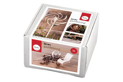 Image of Mini-Gardening Set- Relax, 6-teilig, weiss, Karton bei JUMBO
