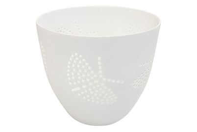 Image of Teelichthalter mit Schmetterling øxH 9x8cm bei JUMBO