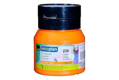 Image of Oecoplan Plakatfarbe 350Ml orange bei JUMBO