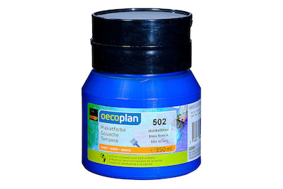 Image of Oecoplan Plakatfarbe 350Ml dkl.blau bei JUMBO