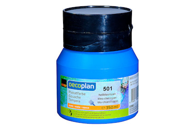 Image of Oecoplan Plakatfarbe 350Ml hellblau bei JUMBO
