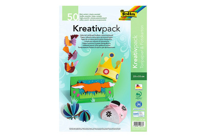 Image of Kreativpack 23x33CM 50St farbig bei JUMBO
