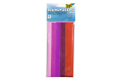Image of Blumenseide 50x70CM 10St rot bei JUMBO
