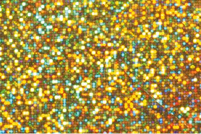 Image of Holografische Folie 40x100CM Dots gold