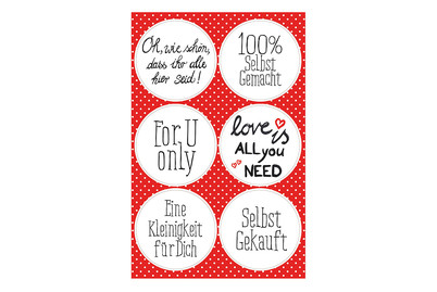 Image of Sticker 4CM 24St Punkte Kreise bei JUMBO