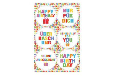 Image of Sticker 4CM 24St Geburtstag bei JUMBO