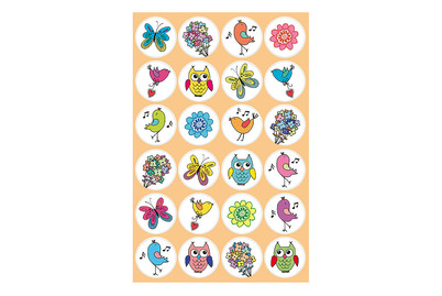 Image of Sticker 1.9Cm 96St mini Charmant bei JUMBO