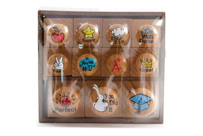 Image of Holz-Stempelset 11St Matur bei JUMBO