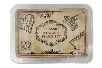 Image of Holz-Stempelset 8ST Rahmen bei JUMBO