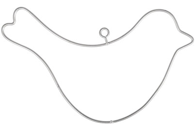 Image of Draht Vogel, 12,3x8cm, SB-Btl 2Stück bei JUMBO