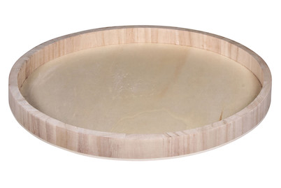 Image of Holz-Tablett, FSC Mix Credit, 30cm ø bei JUMBO