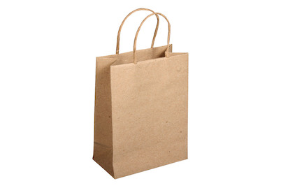 Image of Papier-Tasche mit Henkel, FSC 100%, 10x7,5x4cm bei JUMBO