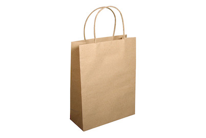 Image of Papier-Tasche mit Henkel, FSC 100%, 21x16x7cm bei JUMBO