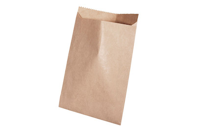 Image of Papiertüte braun, Lebensmittelecht, 9x13cm, 60g/m2, SB-Btl 20Stück bei JUMBO