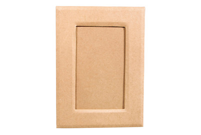 Image of Pappmaché Bilderrahmen,FSC Recycled 100%, 14,5x20x0,7cm, mit Aufsteller+Aufhänger bei JUMBO