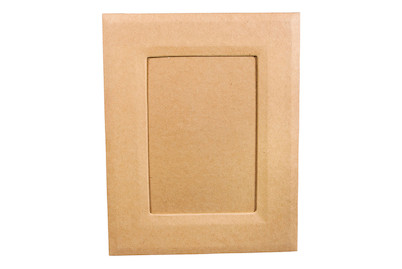 Image of Pappmaché Bilderrahmen,FSC Recycled 100%, 19x24x0,7cm, mit Aufsteller+Aufhänger bei JUMBO