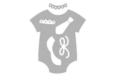 Image of Stanzschablone Baby Body 5.8x6.7 cm 6 Stück