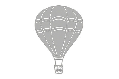 Image of Stanzschablone Hot Air Balloon 5.5x7.8 cm bei JUMBO