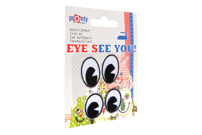 Image of Aufbügel-Motiv Augen Eyes I bei JUMBO
