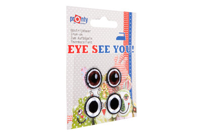 Image of Aufbügel-Motiv Augen EYE SEE YOU bei JUMBO