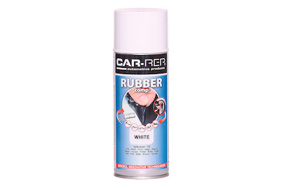 Image of Rodaro Car-Rep Abziehlack-Spray weiss seidenglanz, Spray à 400 ml