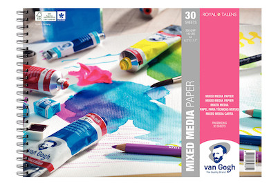 Image of Van Gogh Mixed Media Block A4 300g bei JUMBO