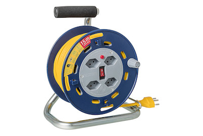 Image of Stero Loop Kunststoff Kabelrolle Gr.00 4xT13 15m bei JUMBO