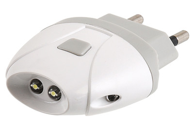 Image of Safetylight LED weiss Gehäuse weiss/grau mit 3 Funktionen