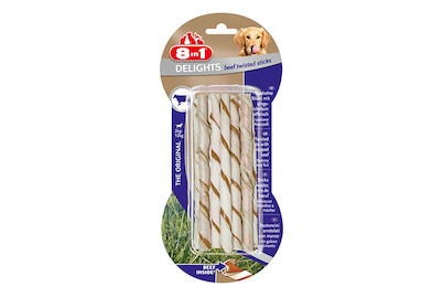 Image of 8in1 Delights Twisted Beef Sticks