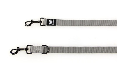 Image of TrendLine ONE Führleine, 2.5cm breit, grau bei JUMBO