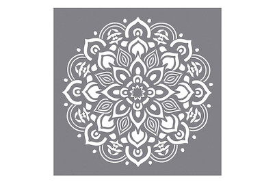 Image of Schablone Mandala 30.5x30.5 cm bei JUMBO