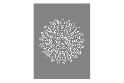 Image of Schablone Ornament 15.25x20.32 cm bei JUMBO