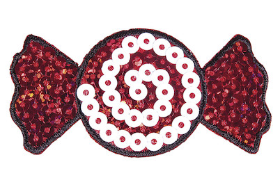 Image of Patch Bonbon , 6,8x3,5cm, zum Aufbügeln, SB-Btl. 1Stück bei JUMBO