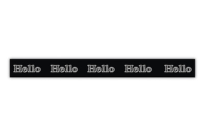 Image of Washi Tape Hello , 15mm, Rolle 15m