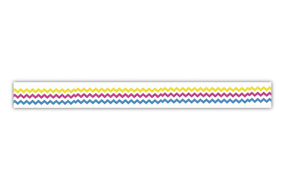 Image of Washi Tape Bunt gezackt, 15mm, Rolle 15m bei JUMBO