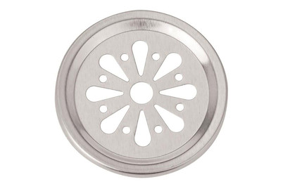 Image of Einlegescheibe Streuer 2St 68 mm silberfarben bei JUMBO